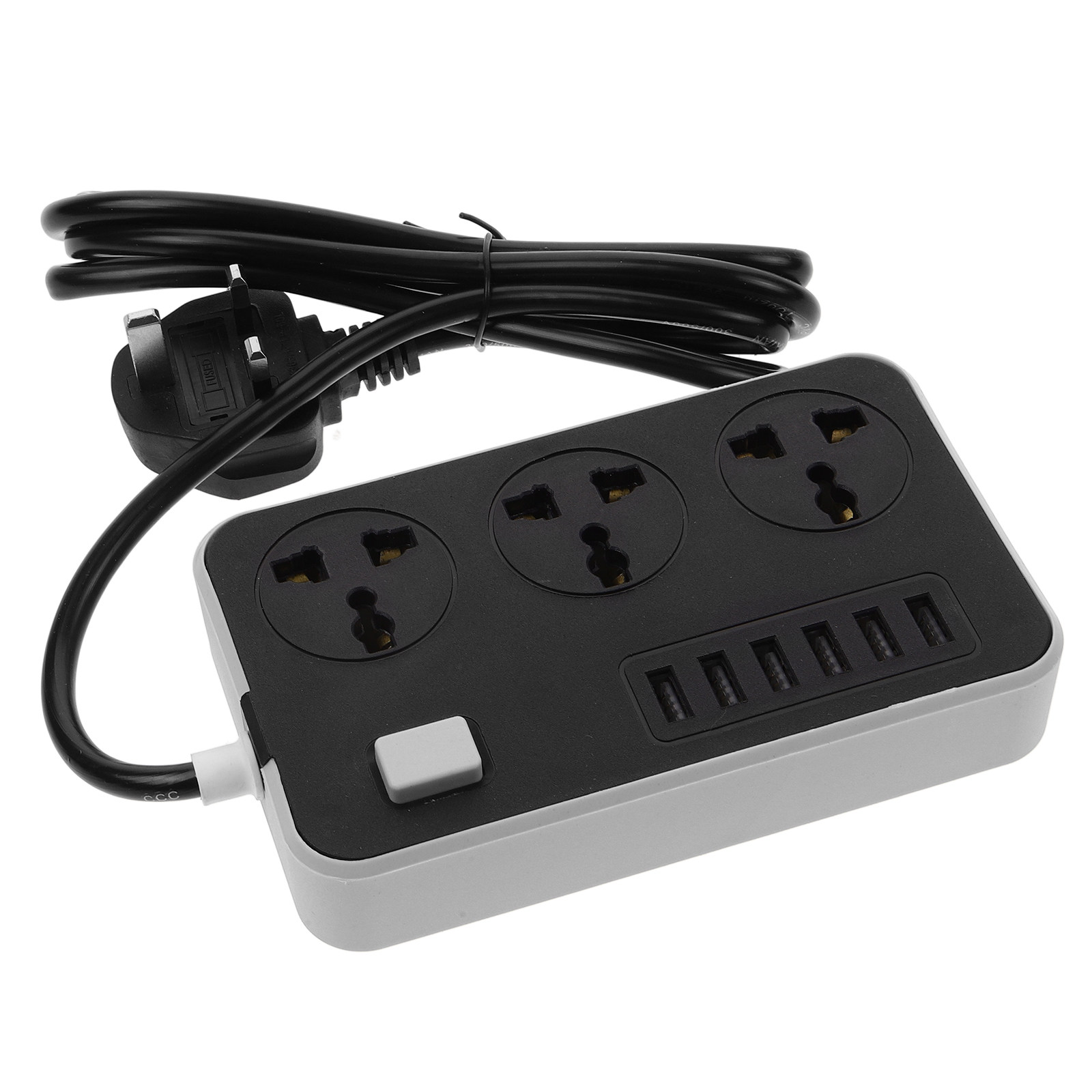 Outdoor Use Power Strip - 여행용 멀티탭, USB 포트 내장, 수직형,