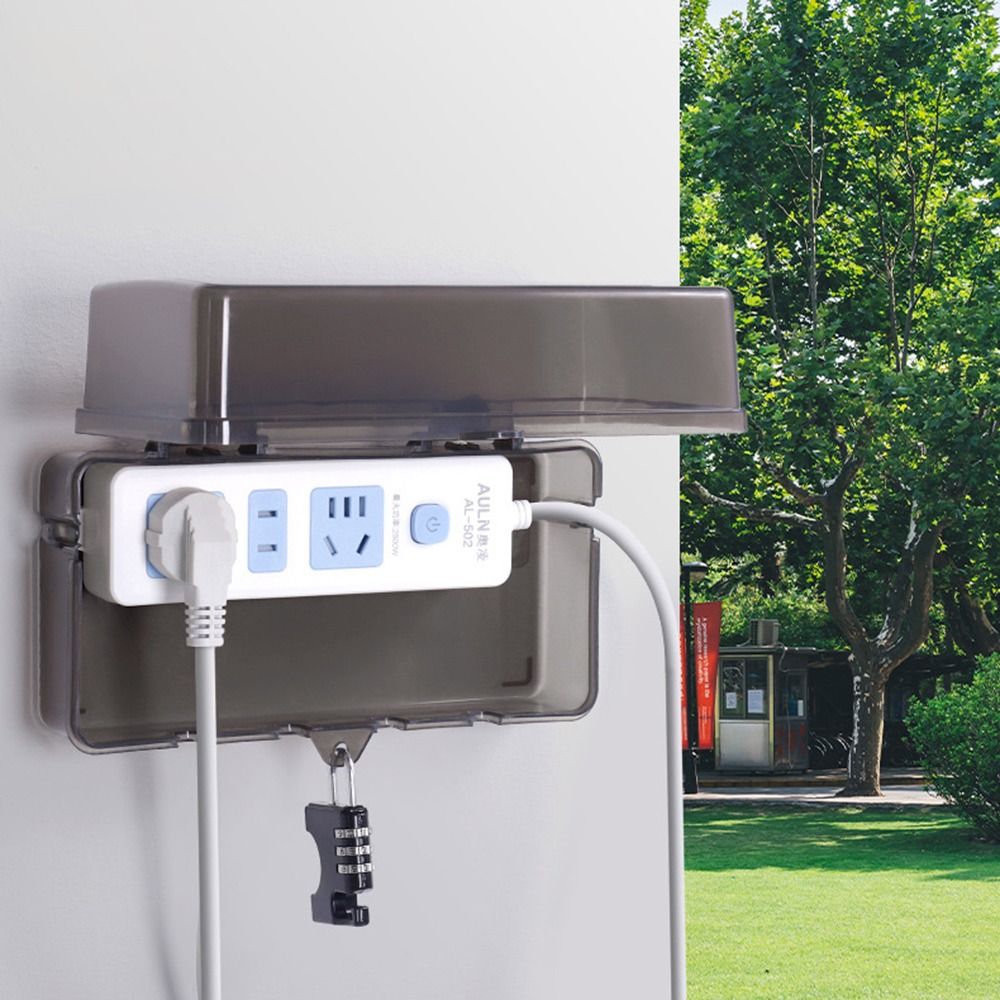 휴대용 플라스틱 콘센트 보관함, 도난 방지, 방수 기능 - Outdoor Power Strip Weatherproof 리뷰 및 가격